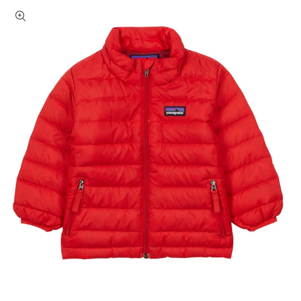Patagonia Kids Red Puffer Jacket